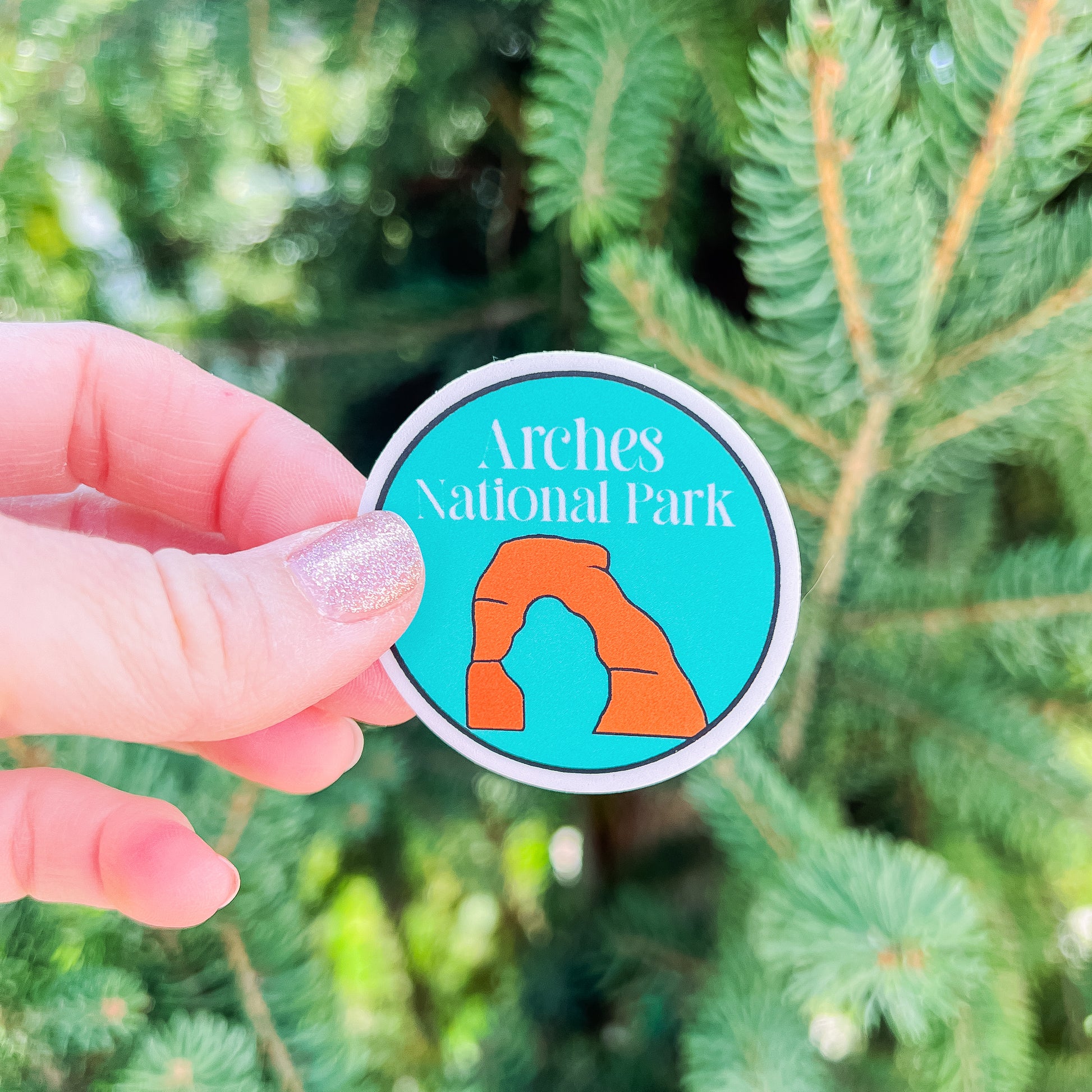 Arches Park Sticker | National Park Sticker | 17 Mile