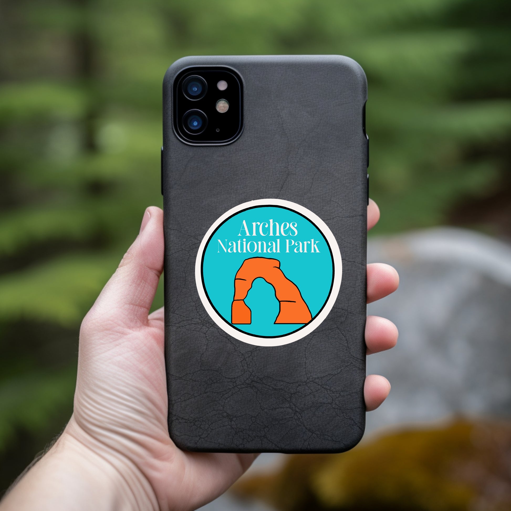 Arches Park Sticker | National Park Sticker | 17 Mile