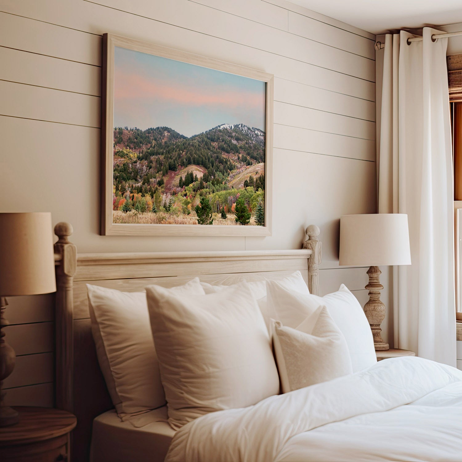 Autumn Colors Mountain Print | Utah Fall Photography | 17 Mile