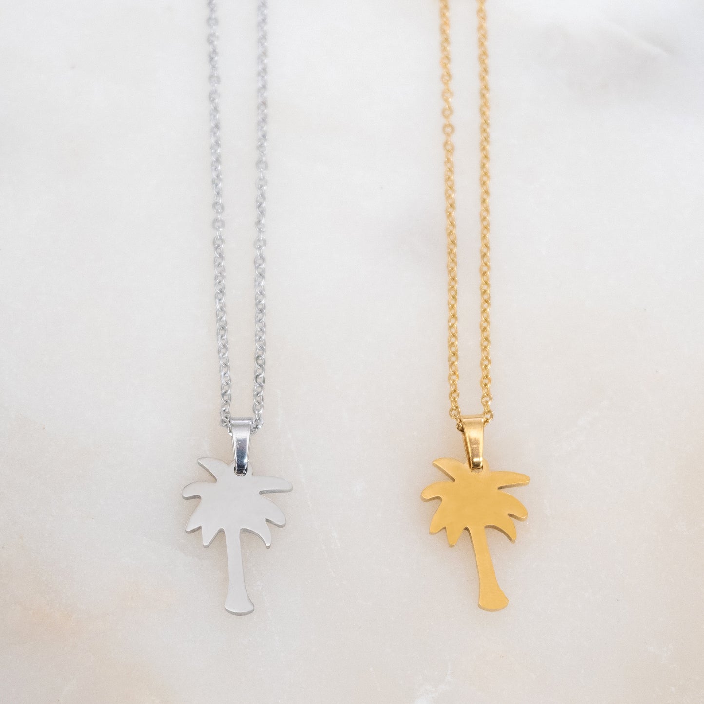 Palm Tree Necklace | Palm Tree Pendant | 17 Mile