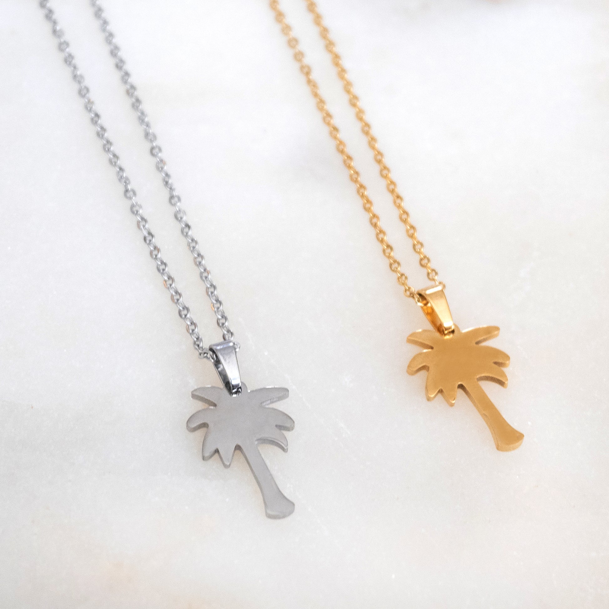 Palm Tree Necklace | Palm Tree Pendant | 17 Mile