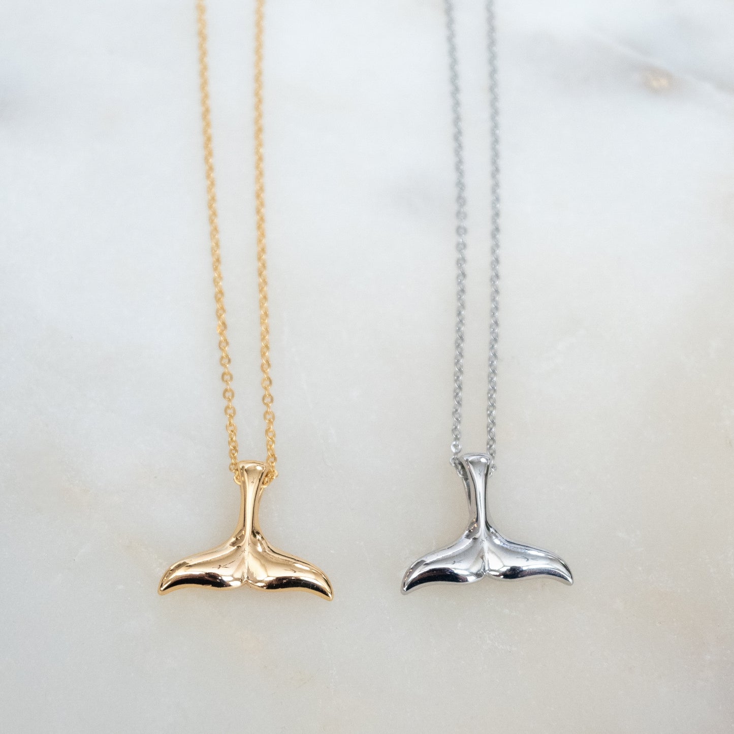 Whale Tail Necklace | Whale Tail Pendant | 17 Mile