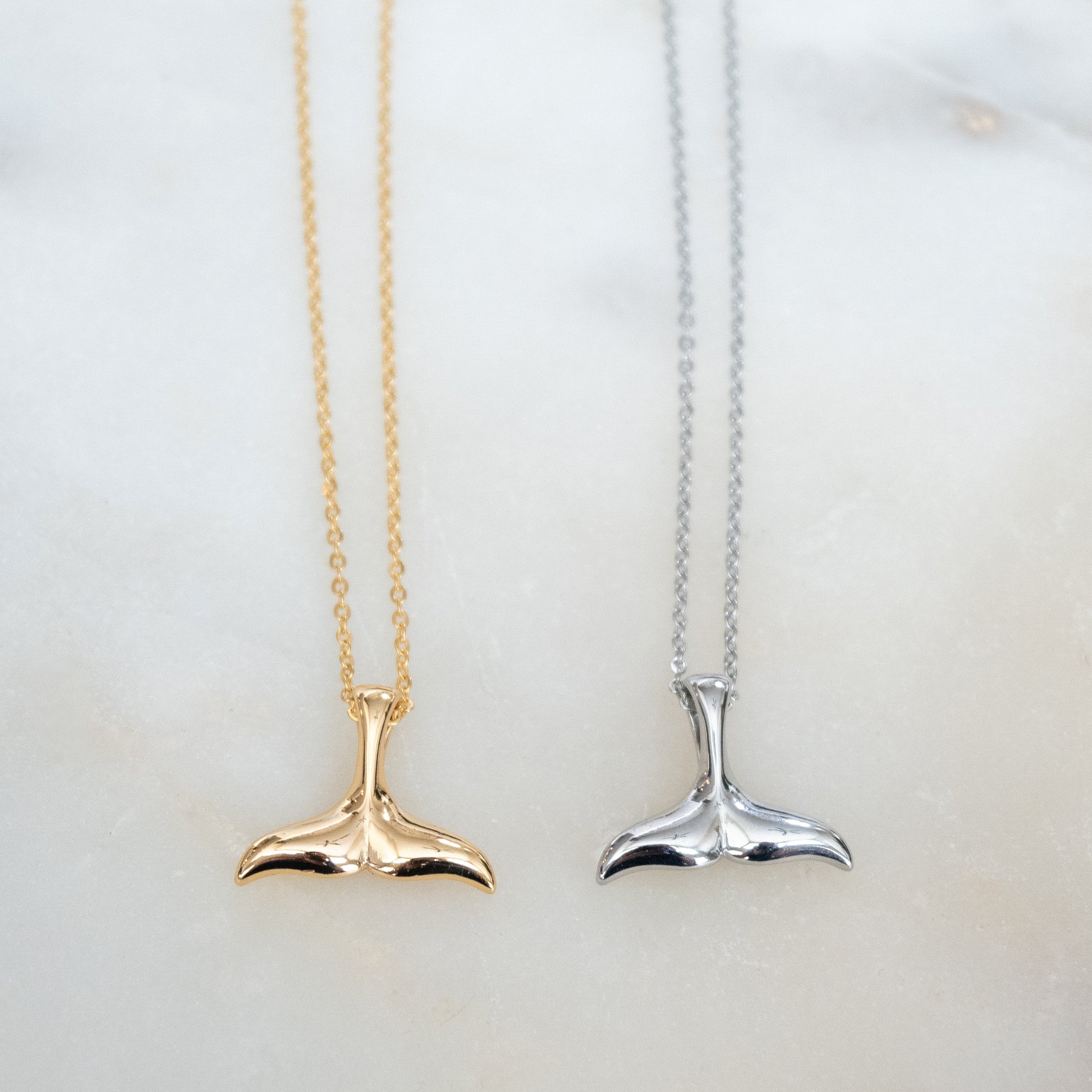 Whale Tail Necklace | Whale Tail Pendant | 17 Mile