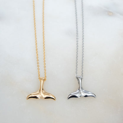 Whale Tail Necklace | Whale Tail Pendant | 17 Mile