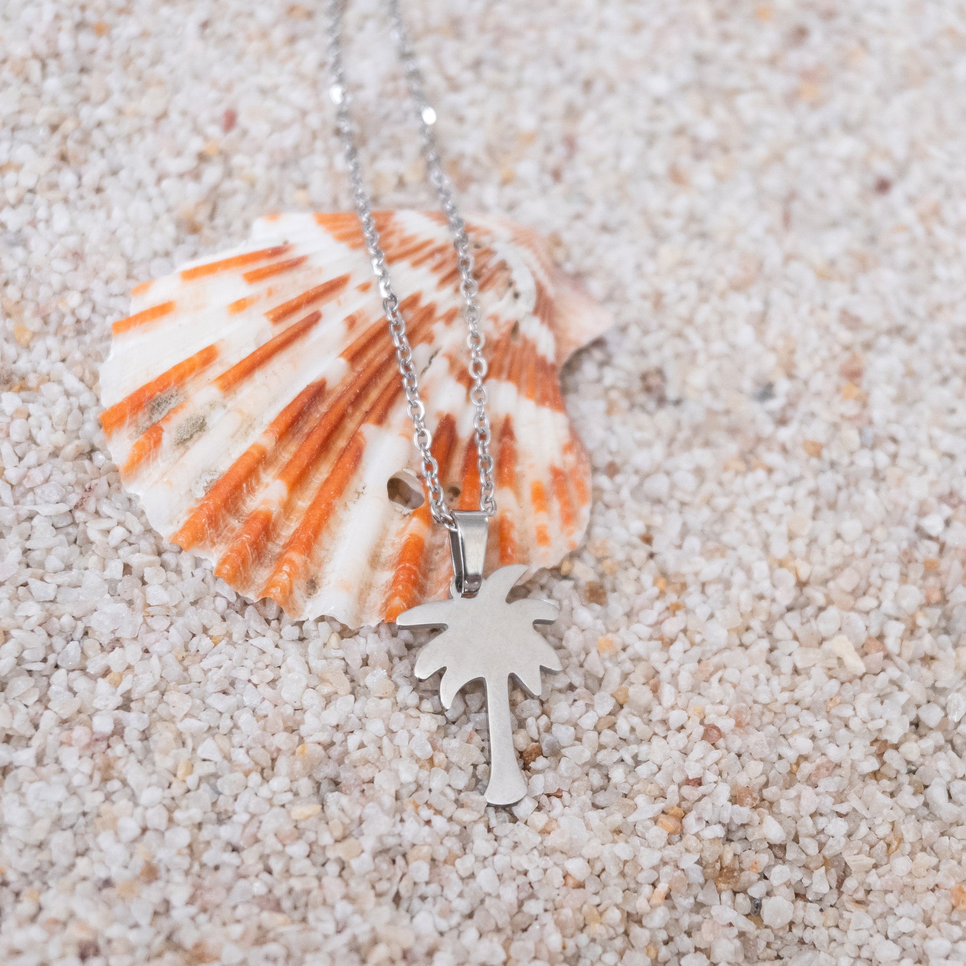 Palm Tree Necklace | Palm Tree Pendant | 17 Mile