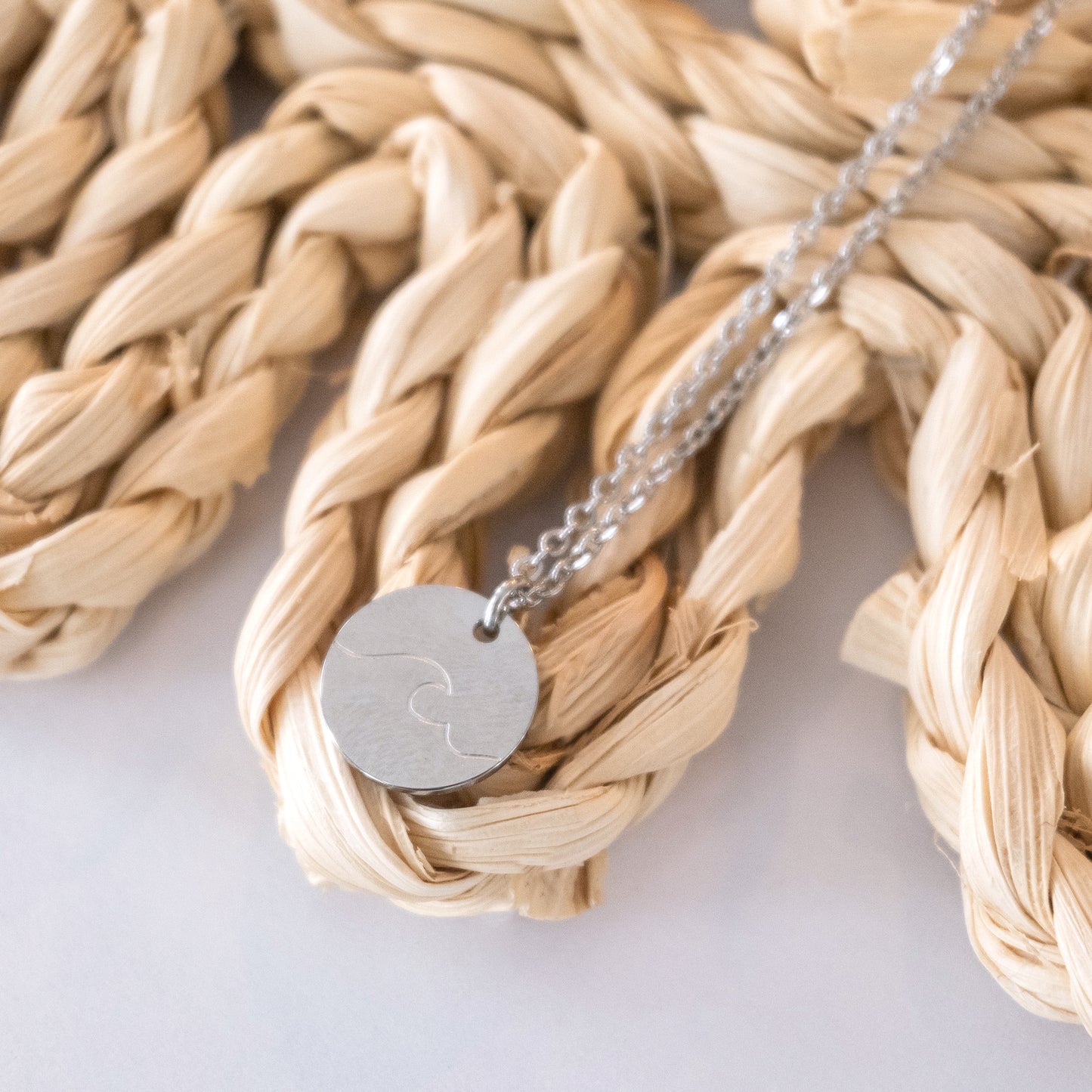 Ocean Wave Necklace | Unisex Wave Necklace | 17 Mile