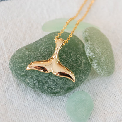 Whale Tail Necklace | Whale Tail Pendant | 17 Mile
