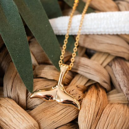 Whale Tail Necklace | Whale Tail Pendant | 17 Mile