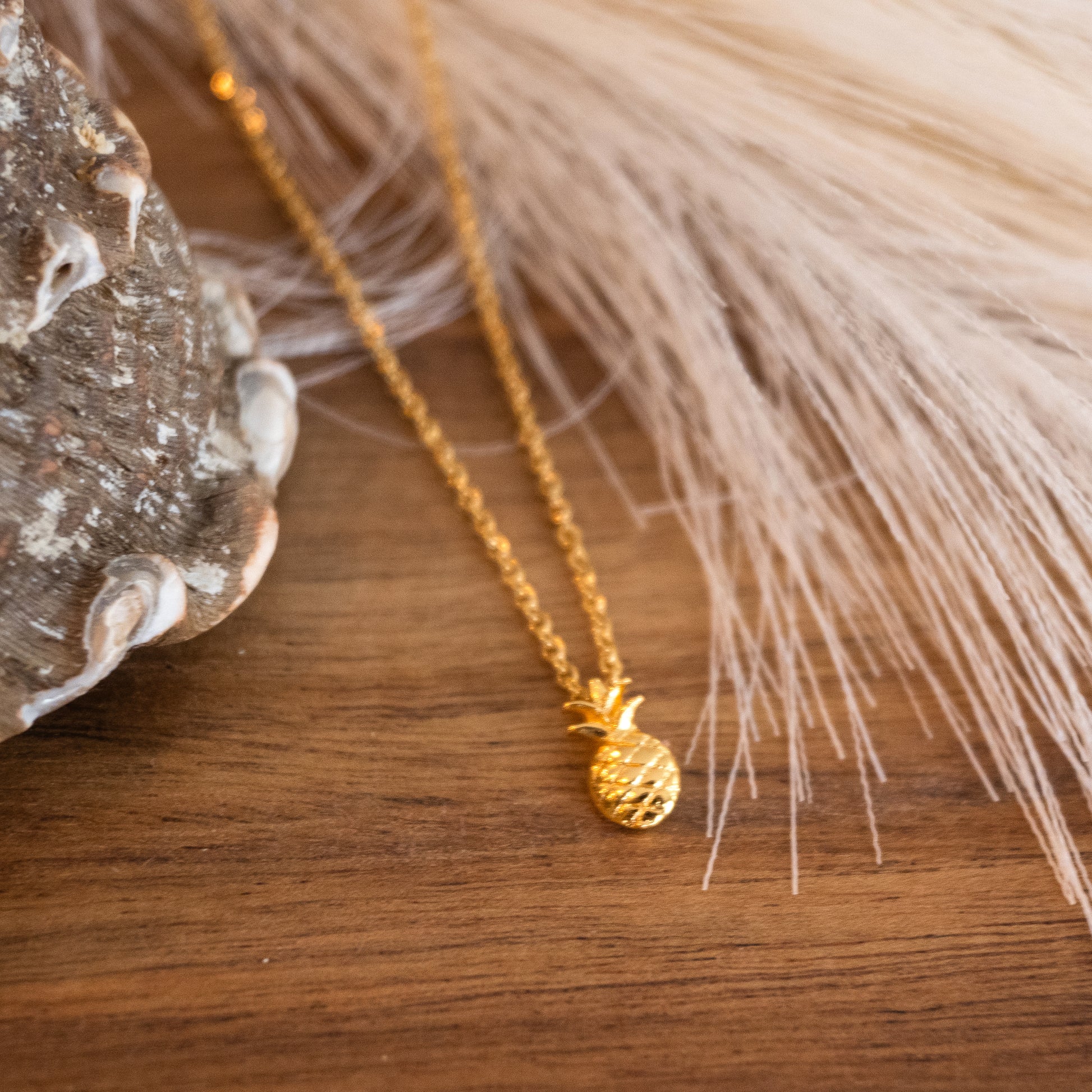 Women's Pineapple Necklace | Waterproof Necklace | 17 Mile