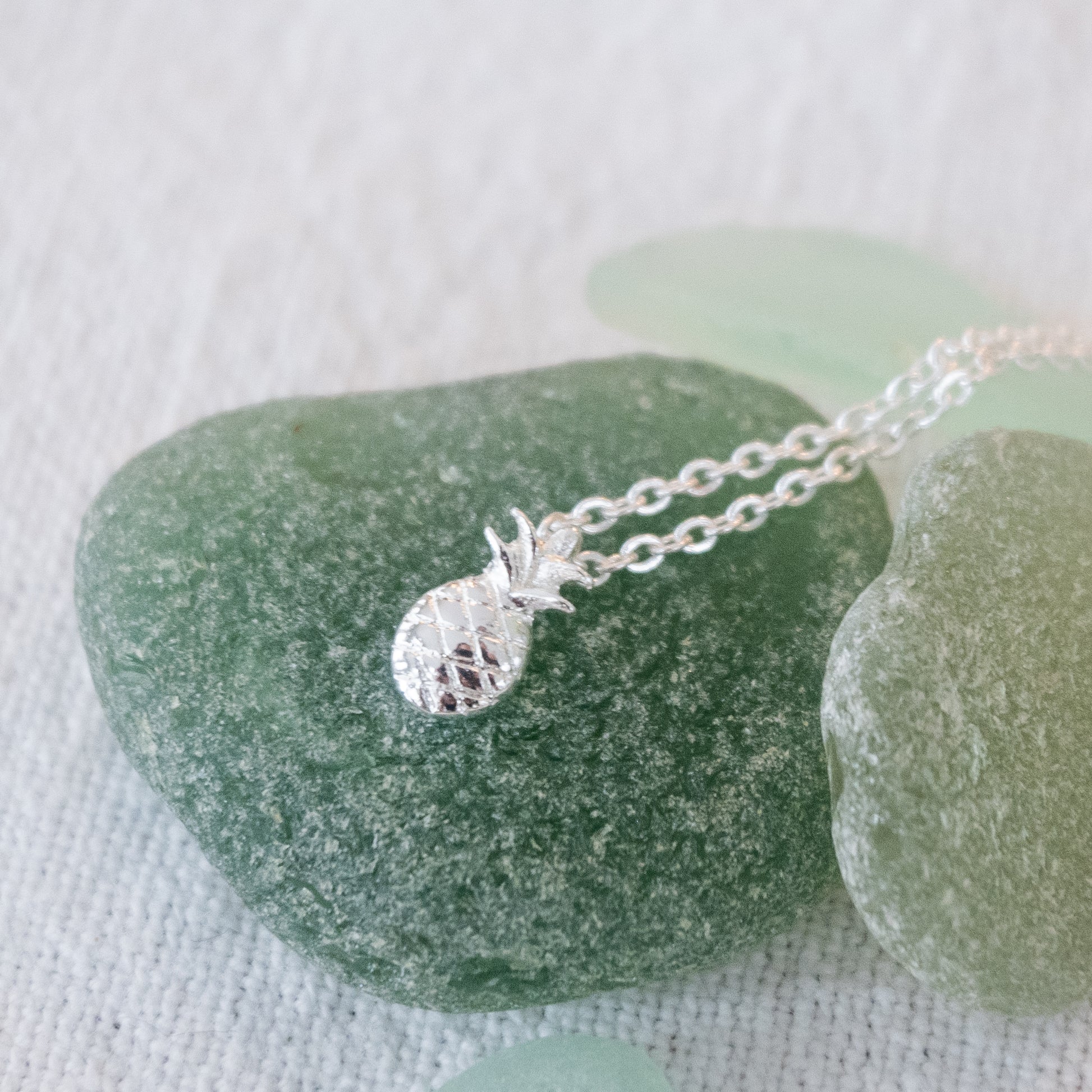 Women's Pineapple Necklace | Waterproof Necklace | 17 Mile
