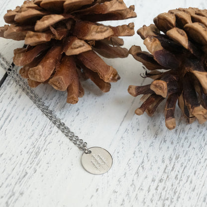 Pine Tree Necklace | Stainless Steel Necklace | 17 Mile