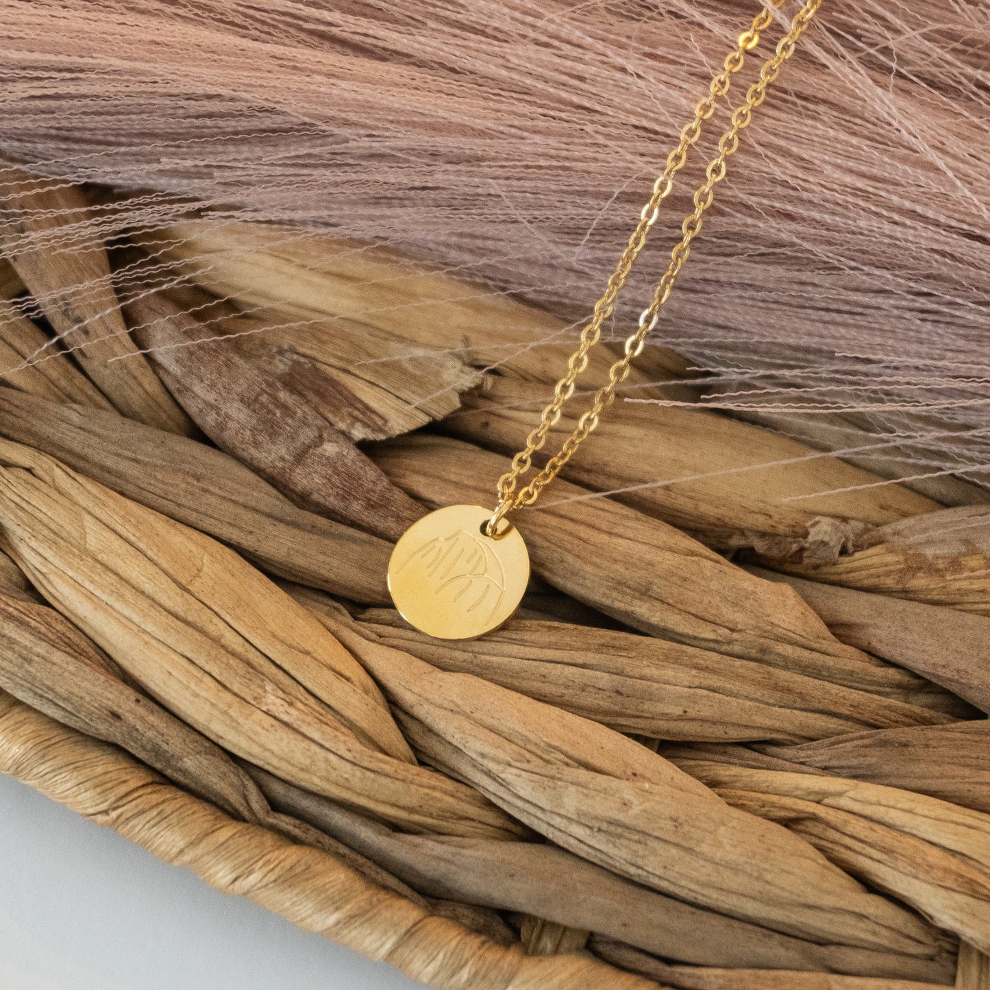 Half Dome Necklace | Stainless Steel Hiking Necklace | 17 Mile