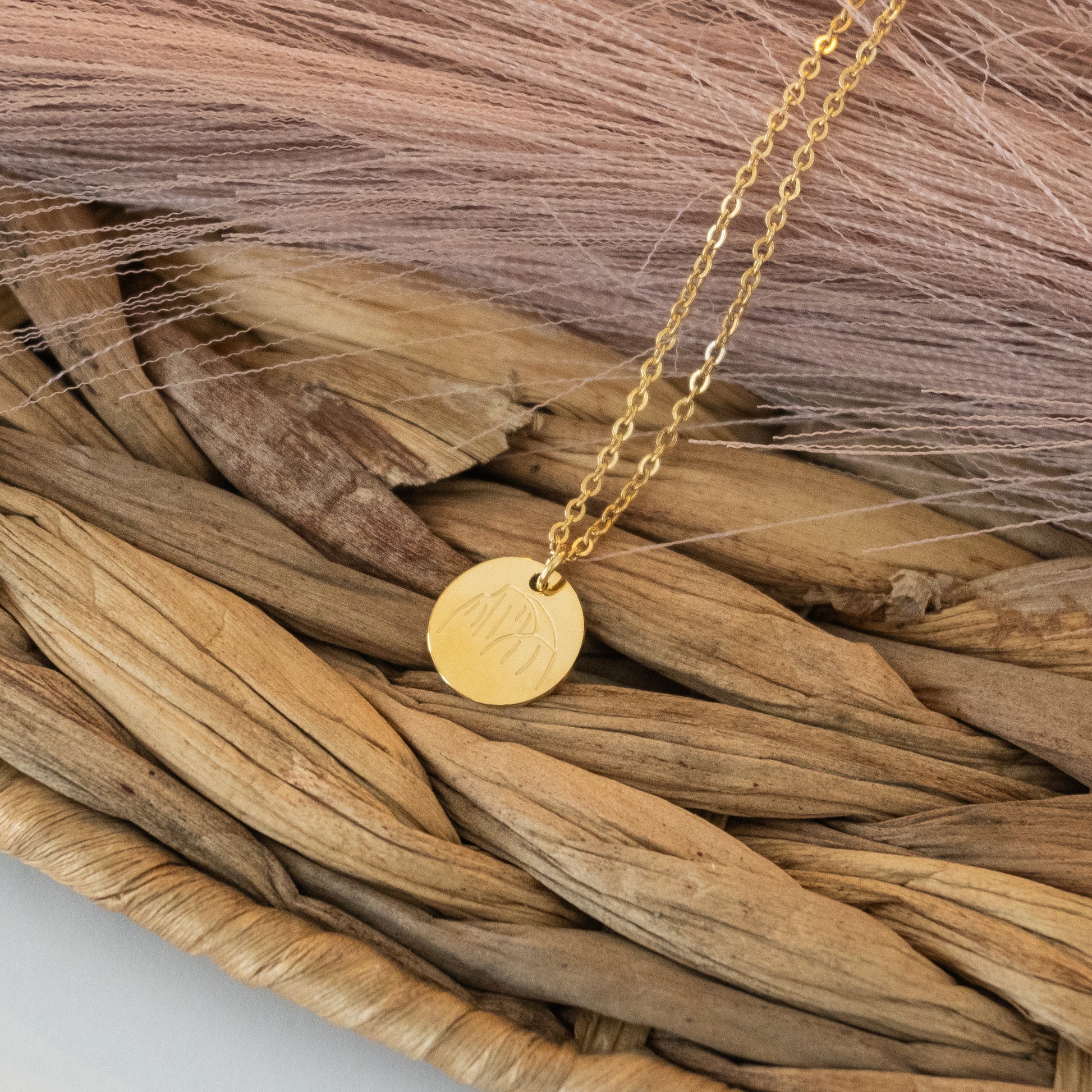 Half Dome Necklace | Stainless Steel Hiking Necklace | 17 Mile