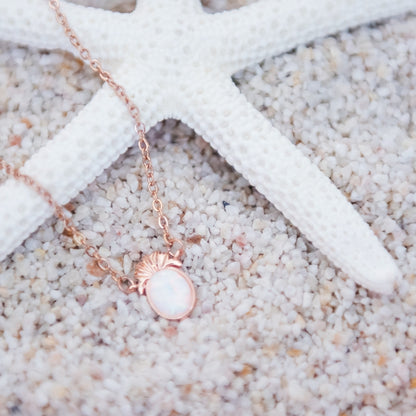 Opal Pineapple Necklace