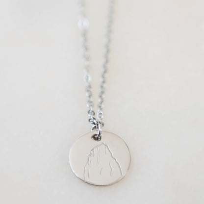 Angels Landing Necklace | Zion Necklace | 17 Mile