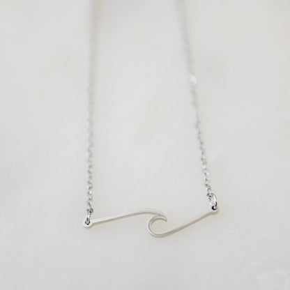 Bar Wave Necklace