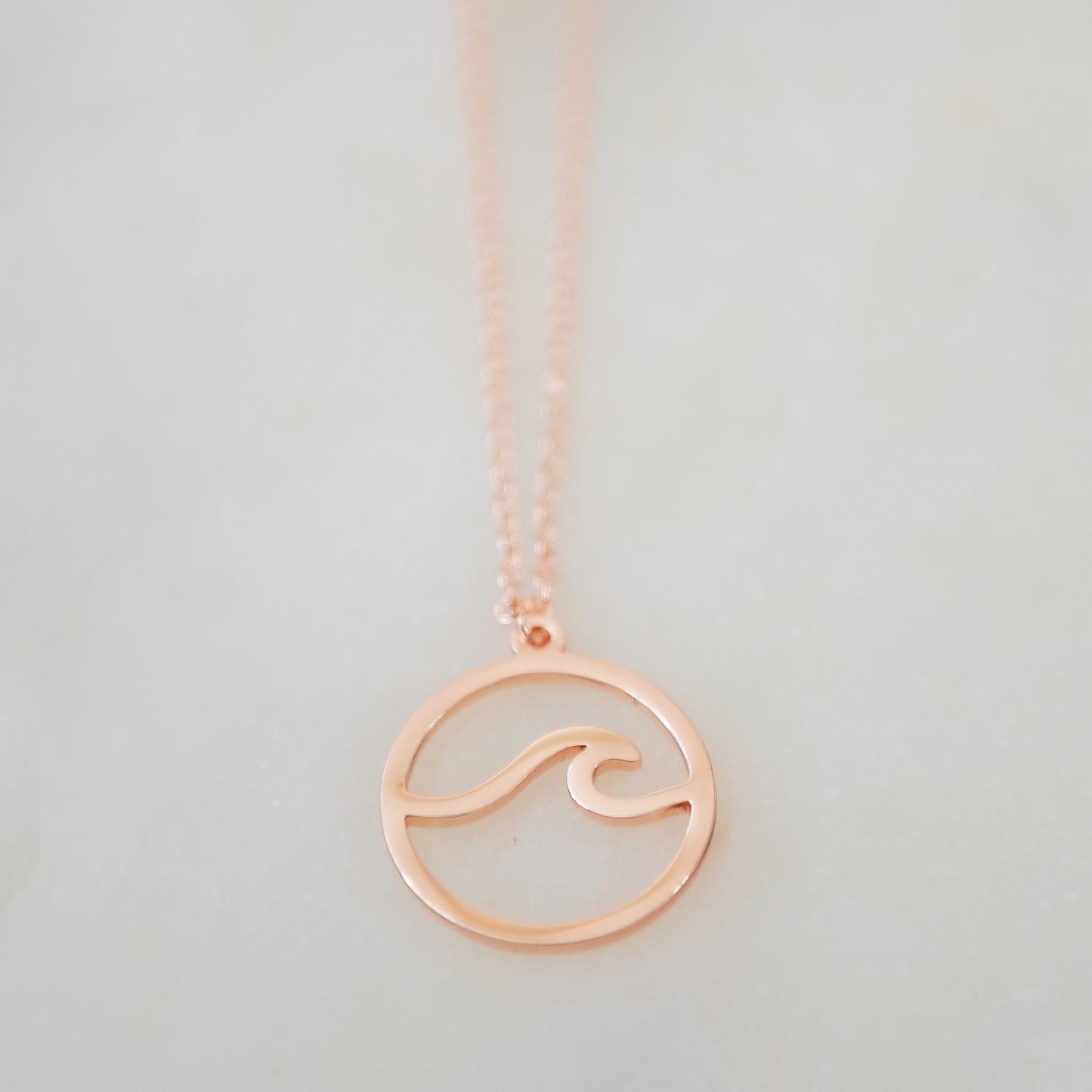 Round Wave Necklace