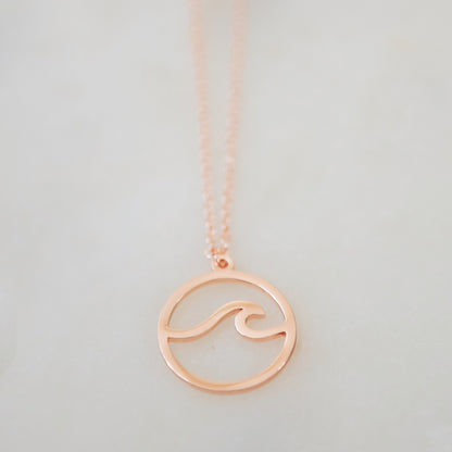 Round Wave Necklace