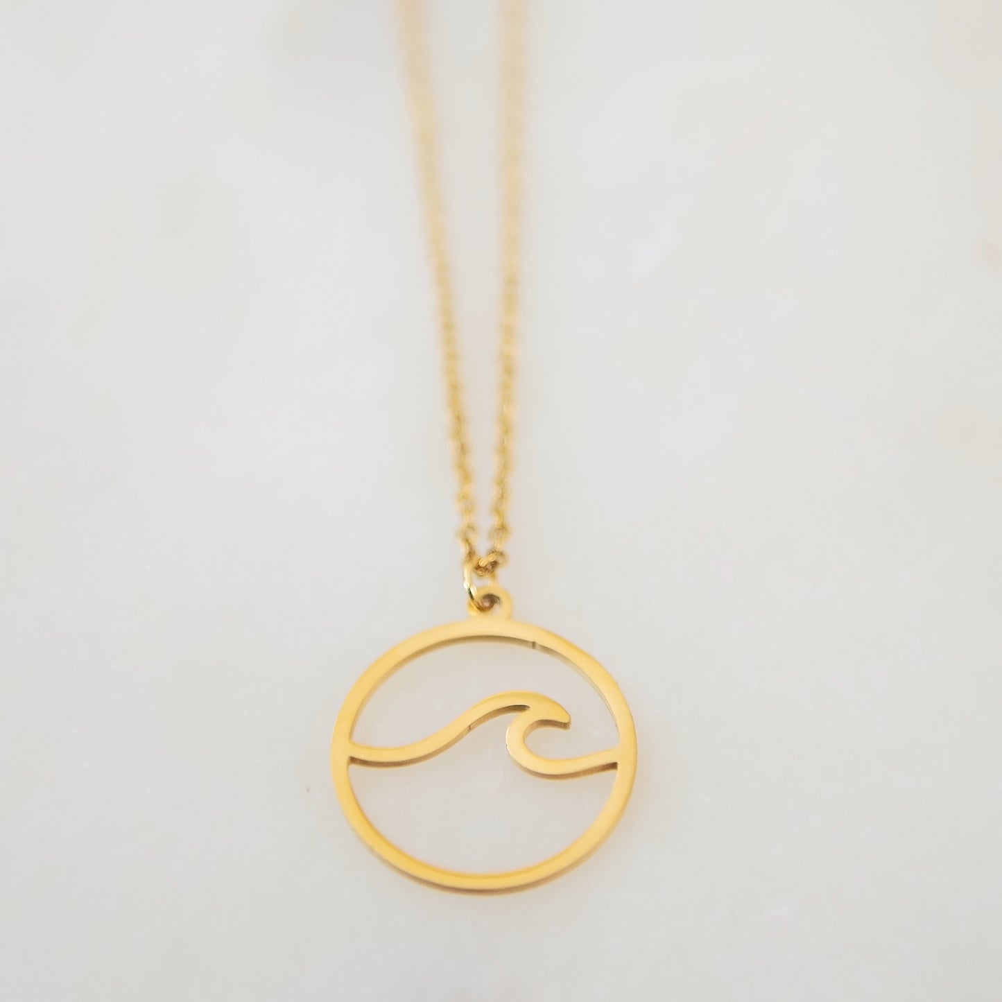 Round Wave Necklace