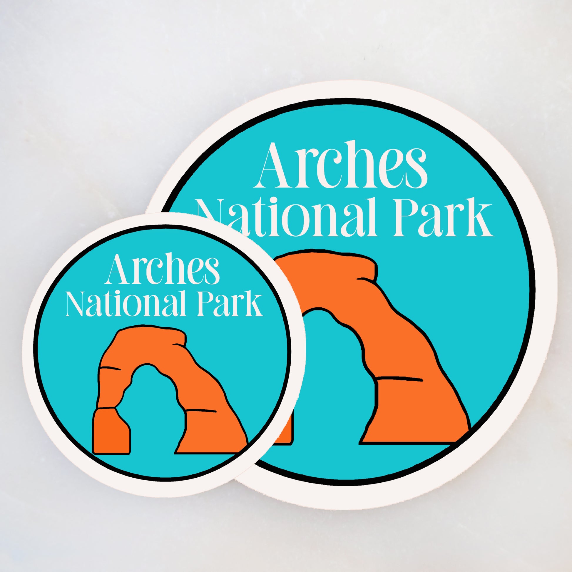 Arches Park Sticker | National Park Sticker | 17 Mile