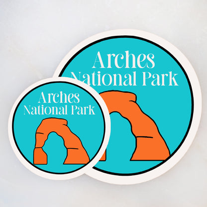 Arches Park Sticker | National Park Sticker | 17 Mile