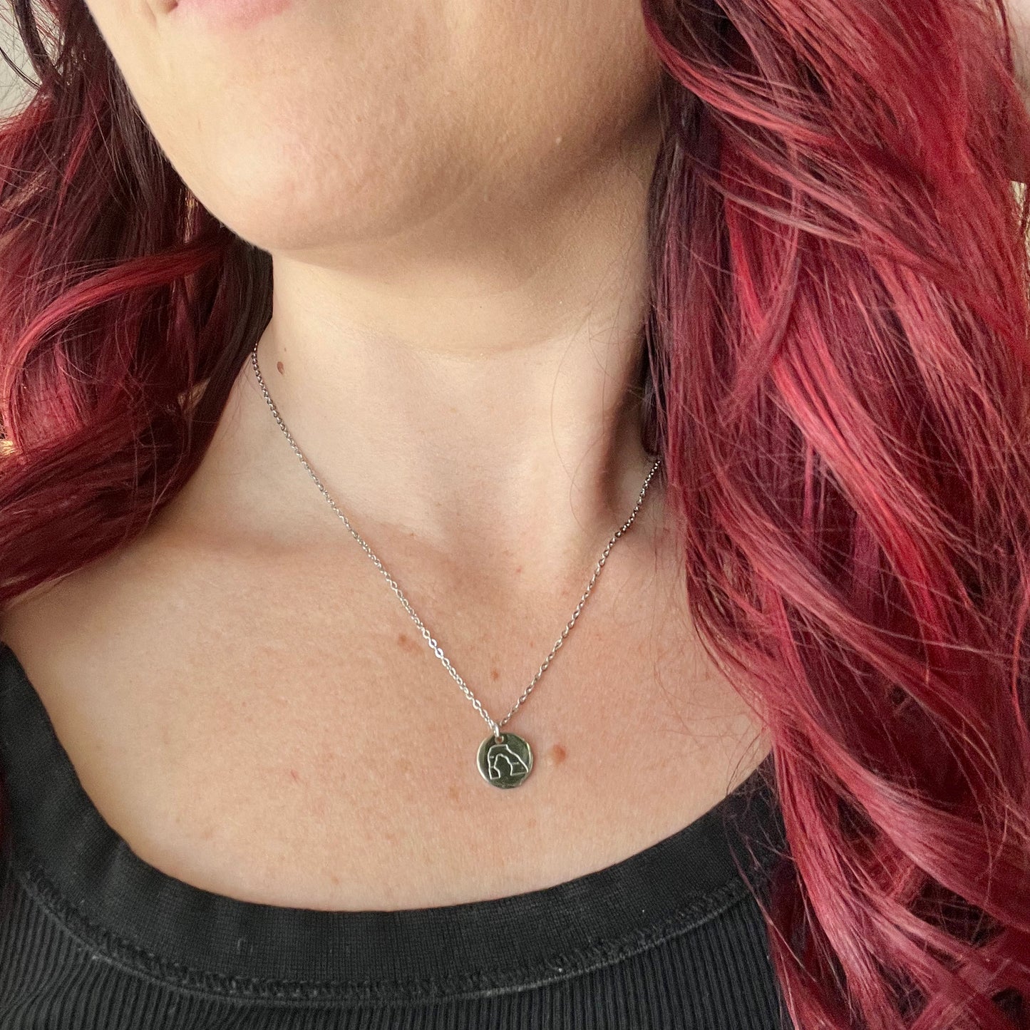 Delicate Arch Necklace | Stainless Steel Necklace | 17 Mile