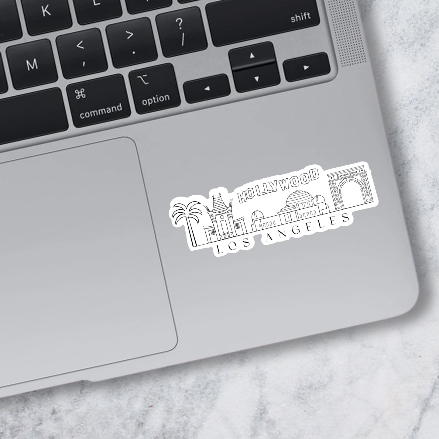 Los Angeles Sticker | Los Angeles Vinyl Sticker | 17 Mile