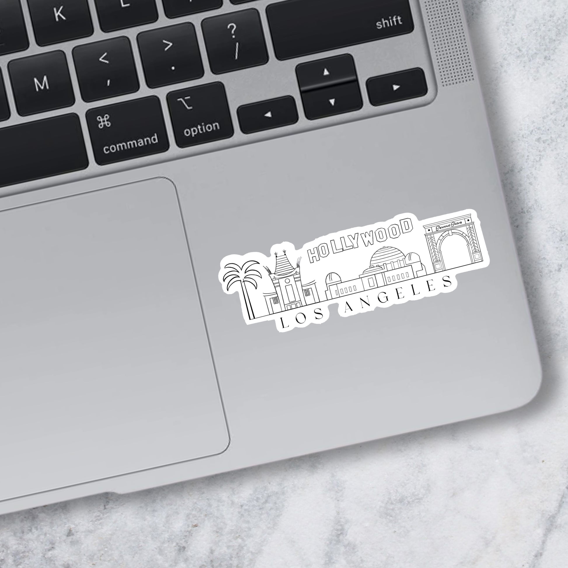 Los Angeles Sticker | Los Angeles Vinyl Sticker | 17 Mile