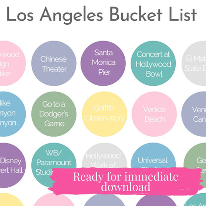 Los Angeles Bucket List