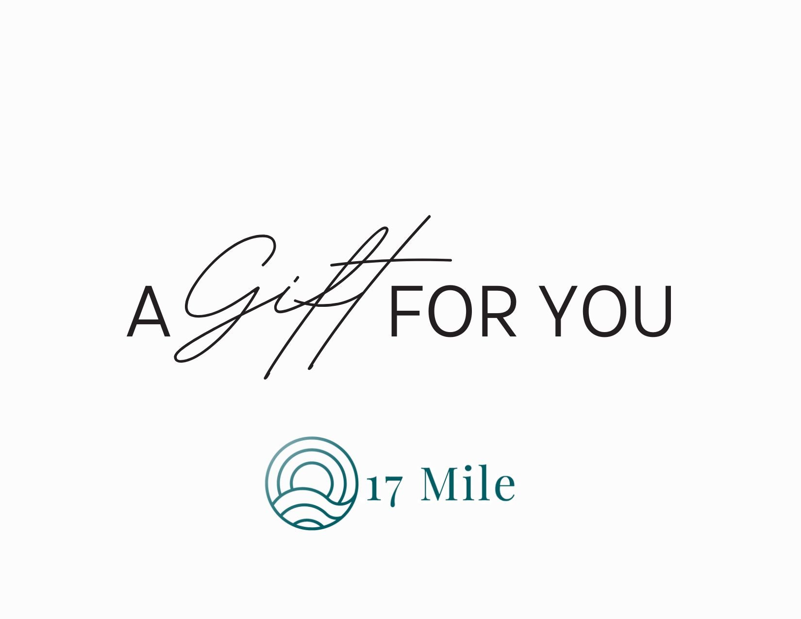 Best Gift Card | Gift Card | 17 Mile