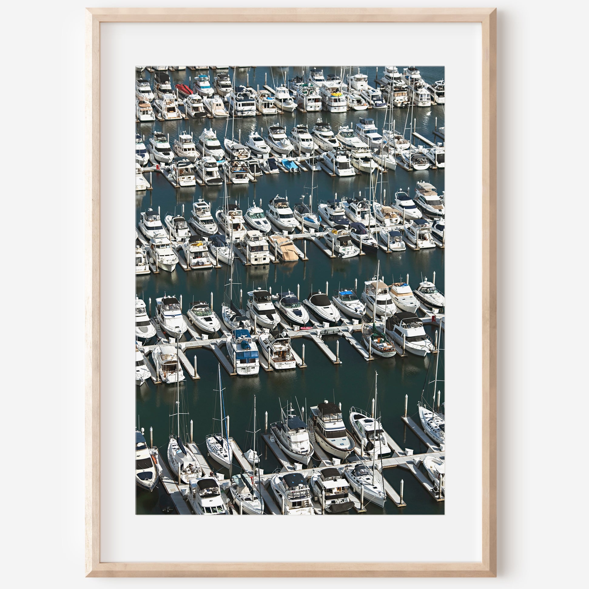 Harbor Aerial canvas | Harbor Aerial Print | 17 Mile