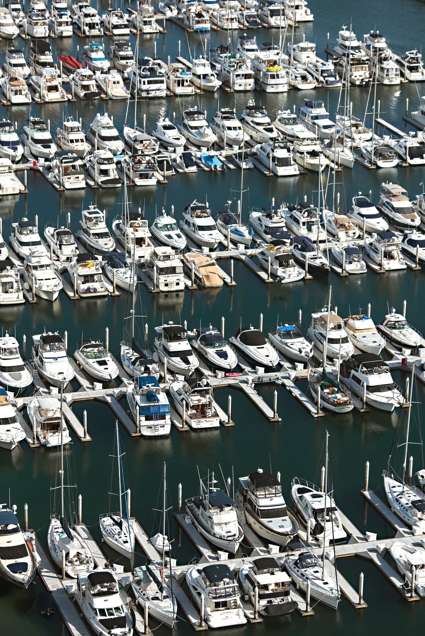 Harbor Aerial canvas | Harbor Aerial Print | 17 Mile