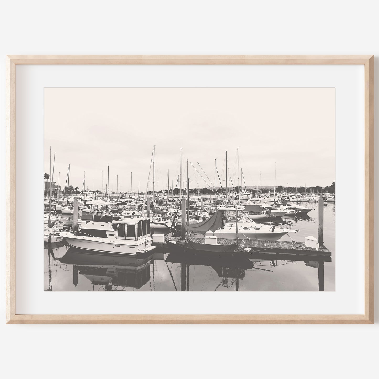Harbor Wall Print | San Diego Canvas | 17 Mile