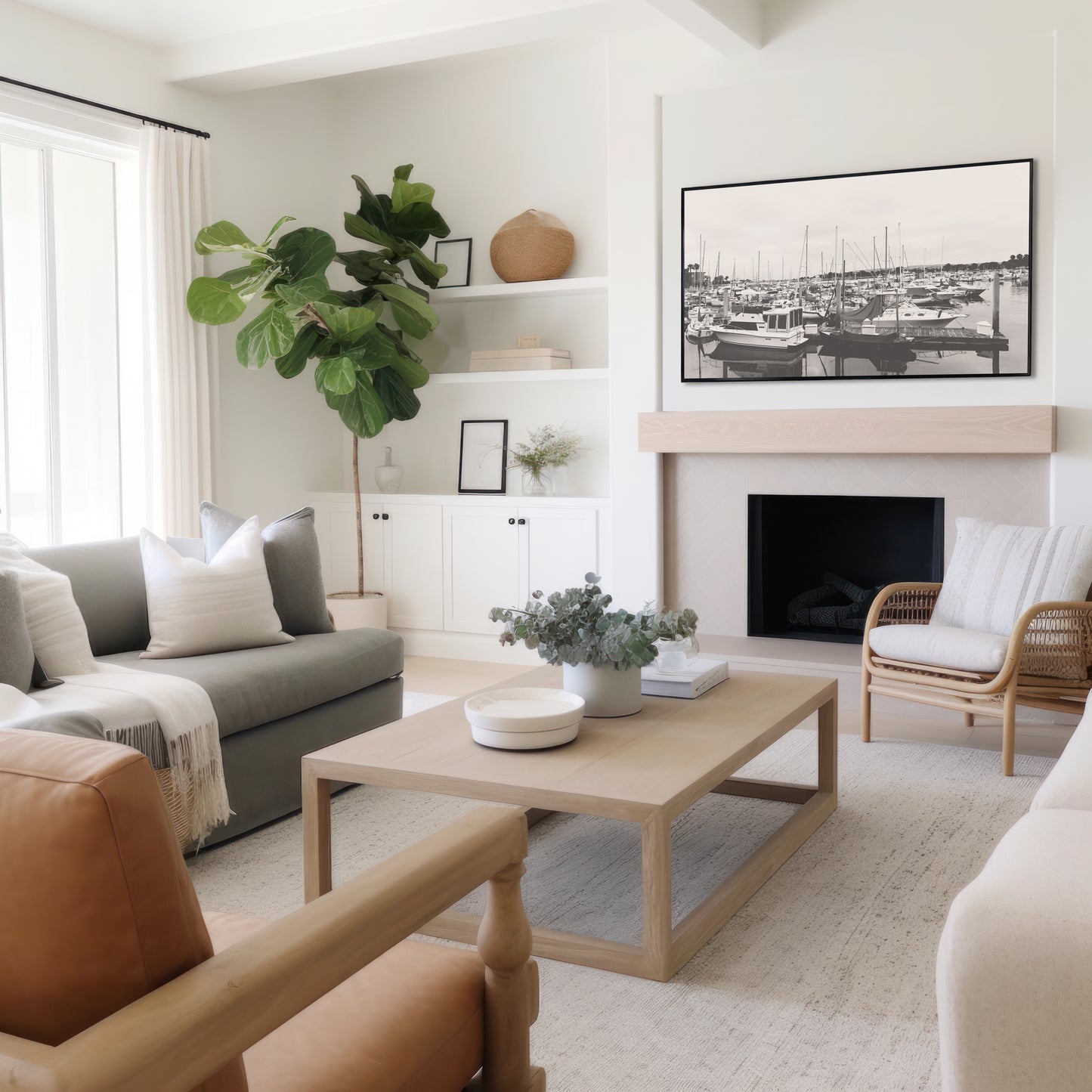 Harbor Wall Print | San Diego Canvas | 17 Mile