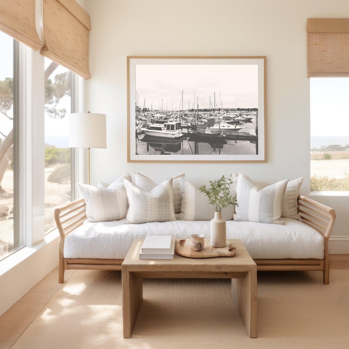 Harbor Wall Print | San Diego Canvas | 17 Mile