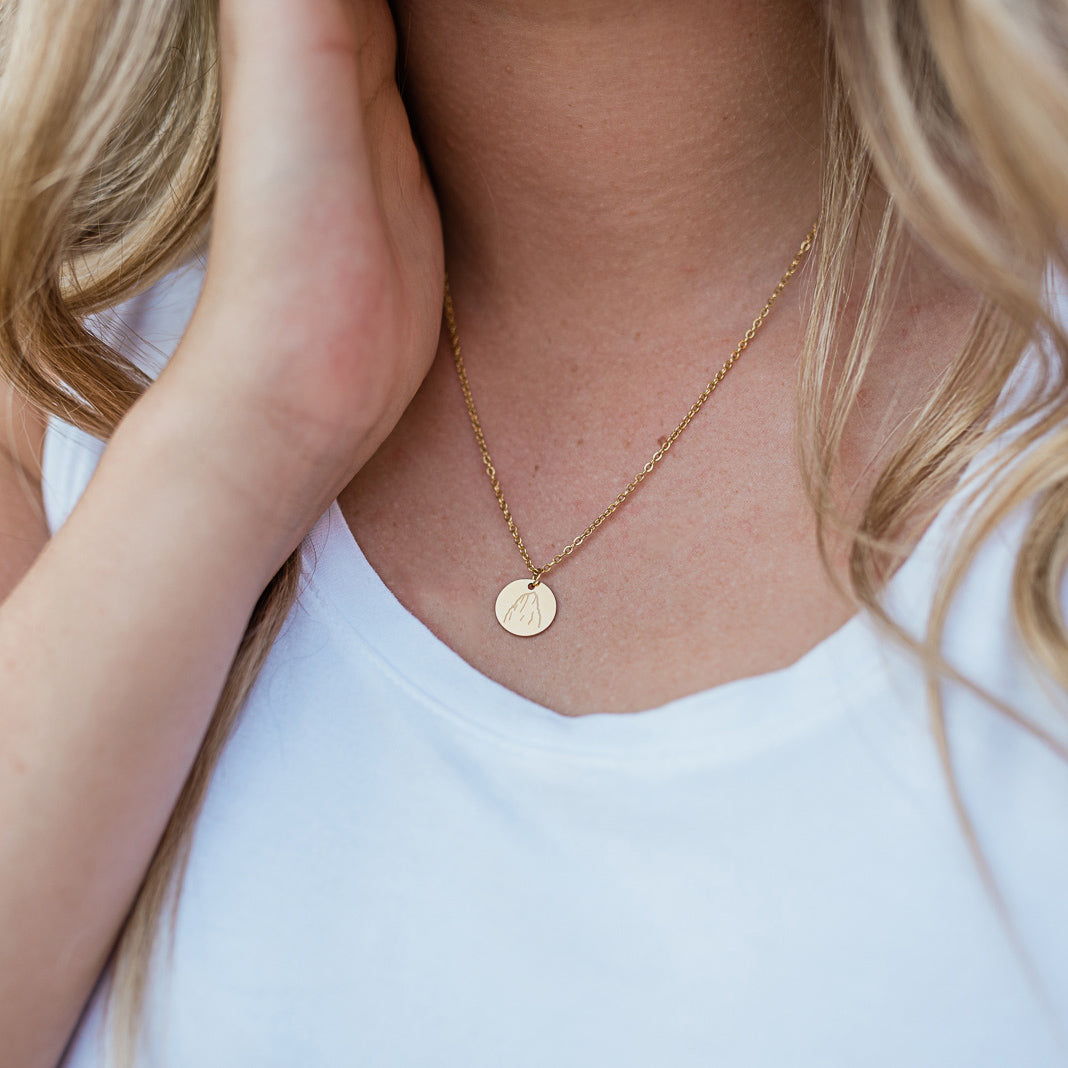 Angels Landing Necklace | Zion Necklace | 17 Mile