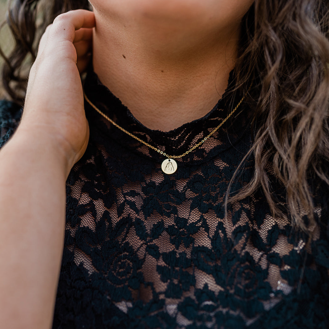 Angels Landing Necklace | Zion Necklace | 17 Mile