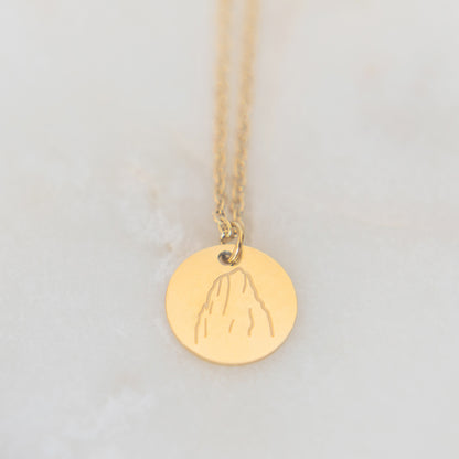 Angels Landing Necklace | Zion Necklace | 17 Mile