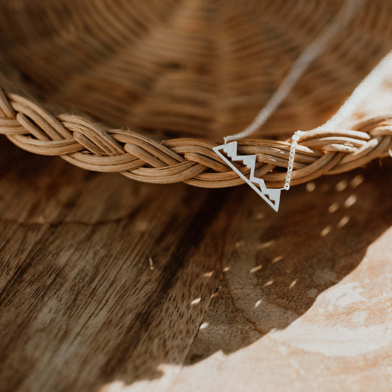Silver Mountain Necklace | Mountain Necklace | 17 Mile