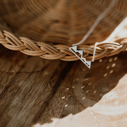 Silver Mountain Necklace | Mountain Necklace | 17 Mile