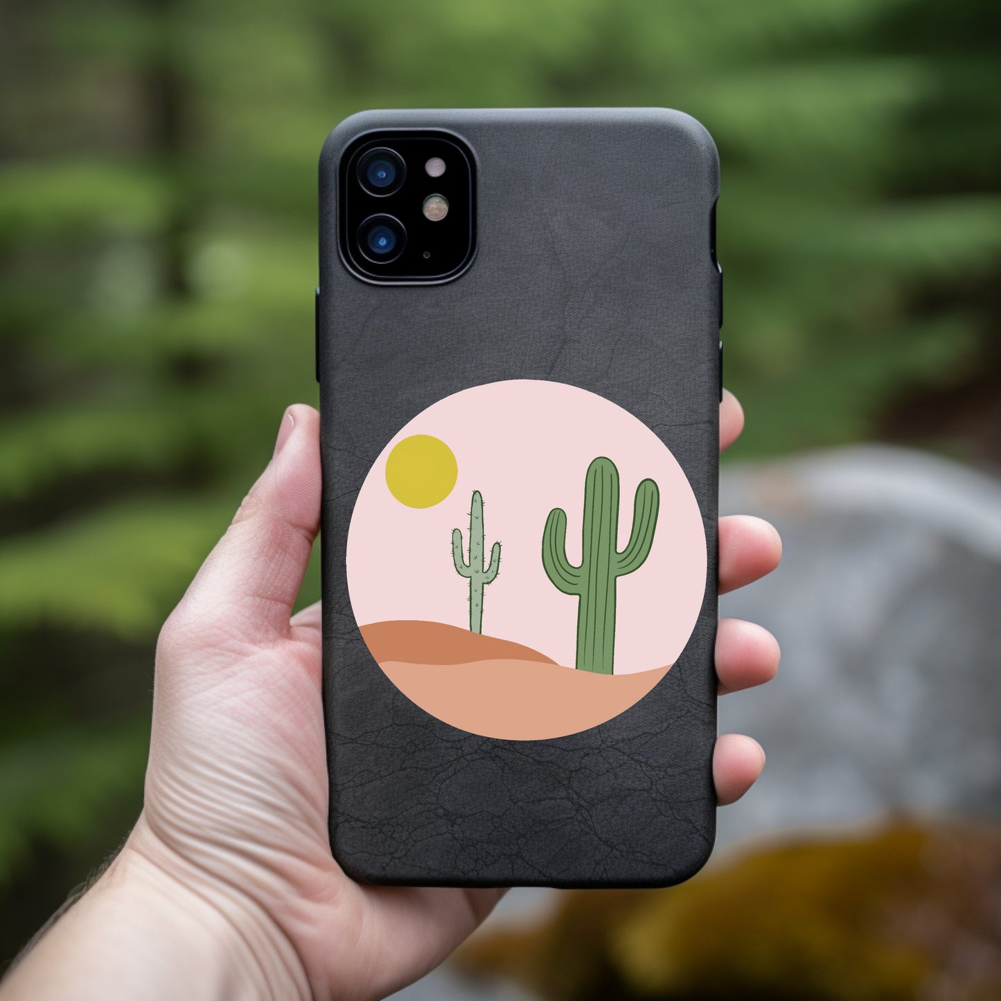 Cactus Sticker | Waterproof Vinyl Sticker | 17 Mile