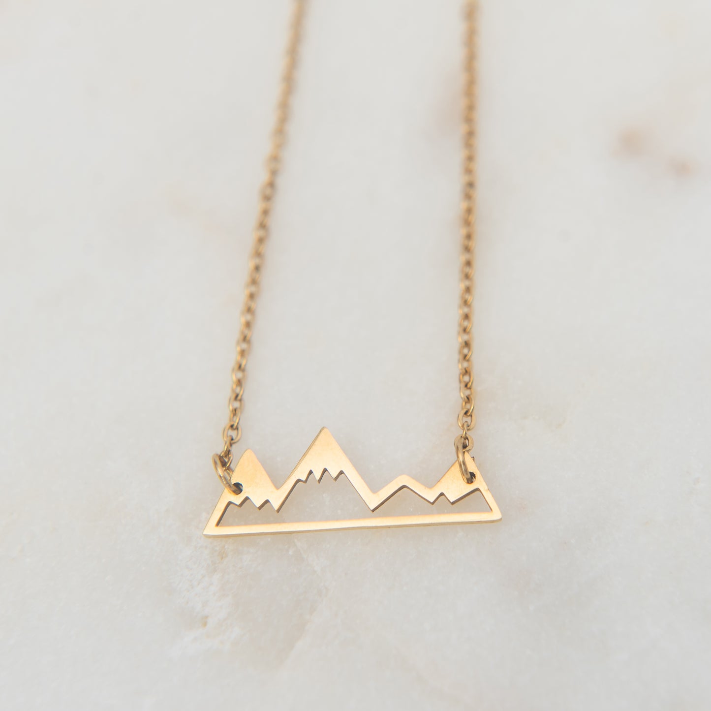 Silver Mountain Necklace | Mountain Necklace | 17 Mile