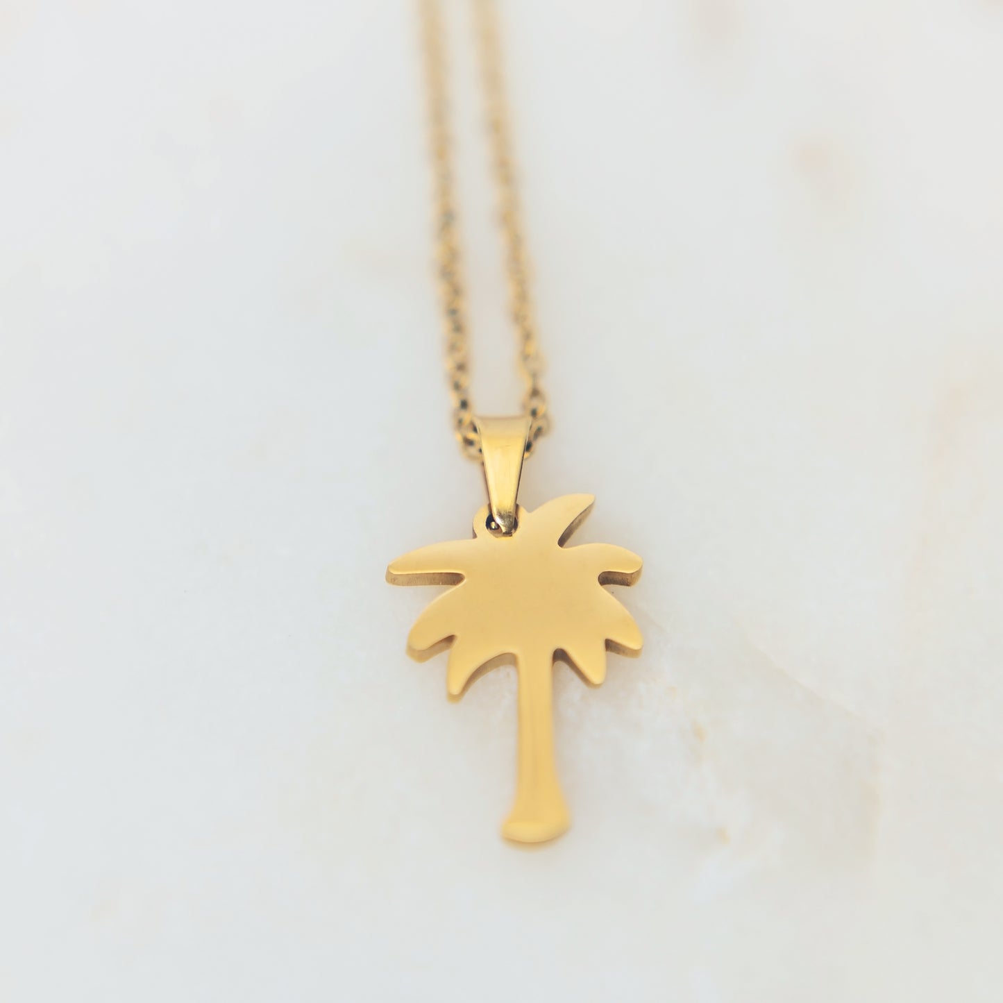 Palm Tree Necklace | Palm Tree Pendant | 17 Mile