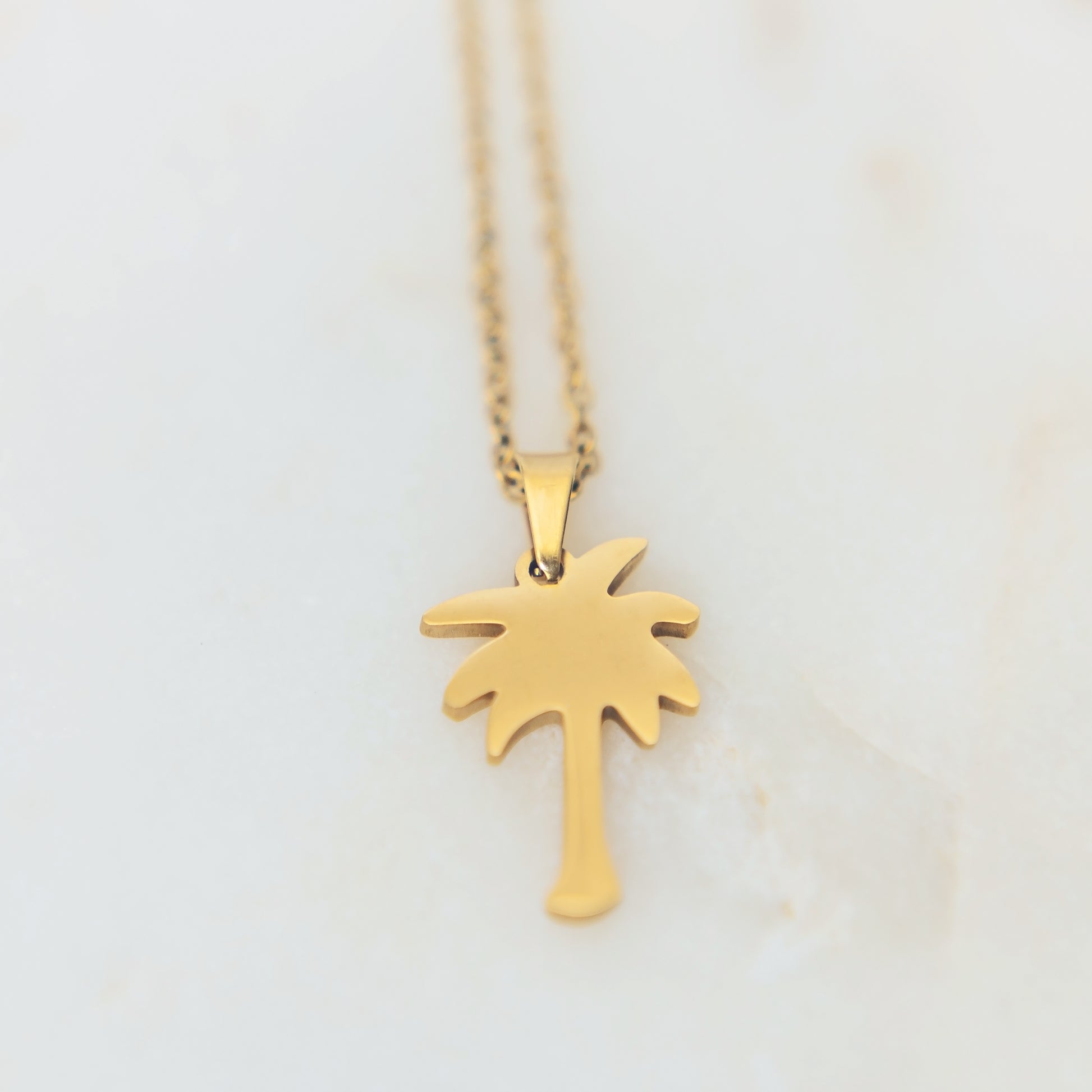 Palm Tree Necklace | Palm Tree Pendant | 17 Mile