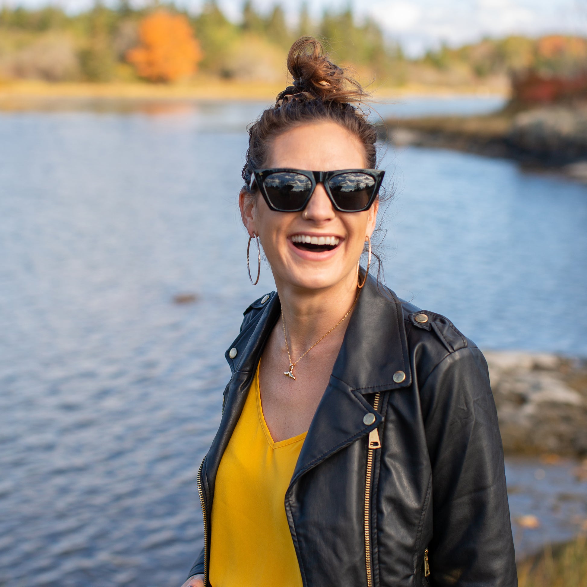 Whale Tail Necklace | Whale Tail Pendant | 17 Mile