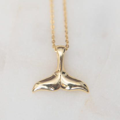 Whale Tail Necklace | Whale Tail Pendant | 17 Mile