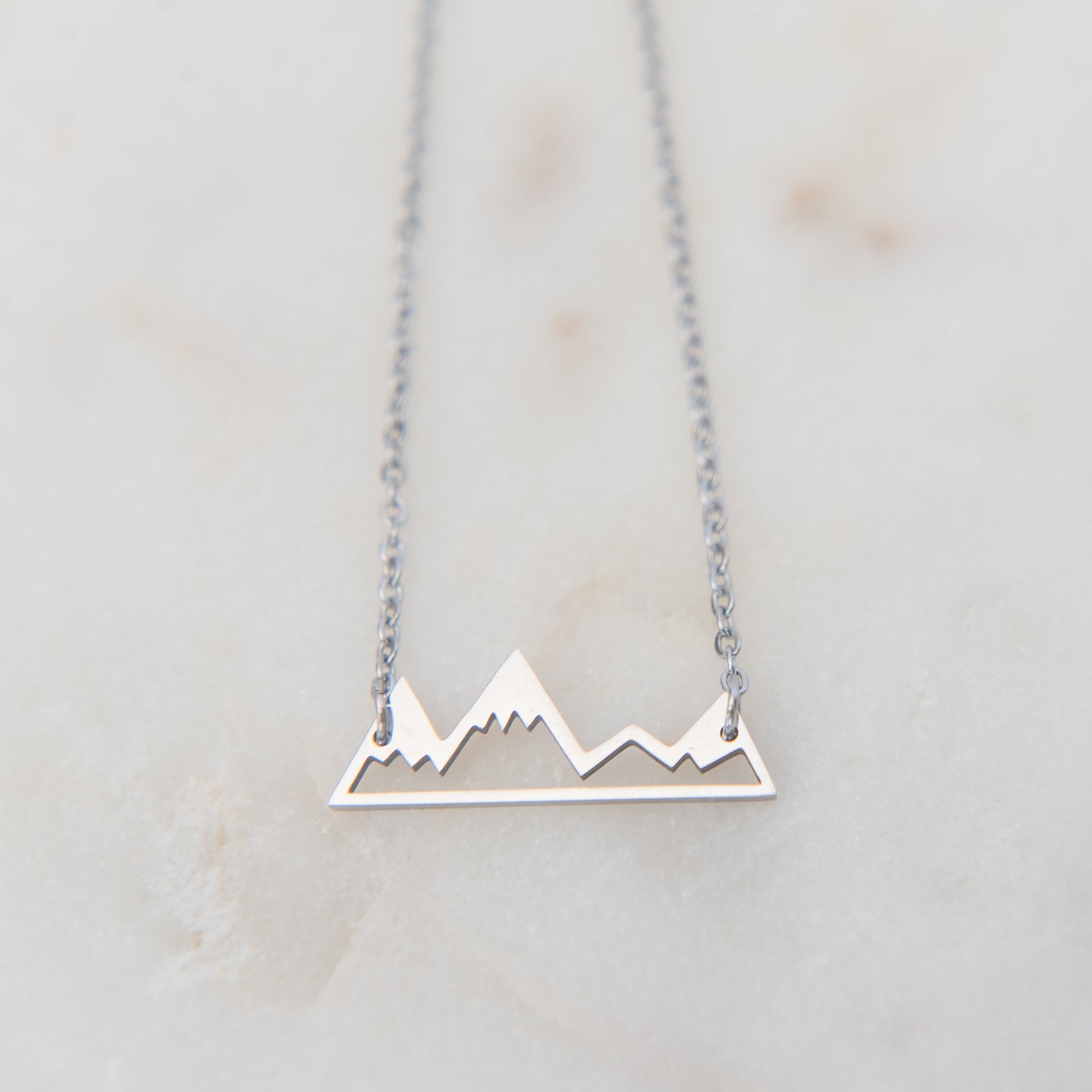 Silver Mountain Necklace | Mountain Necklace | 17 Mile