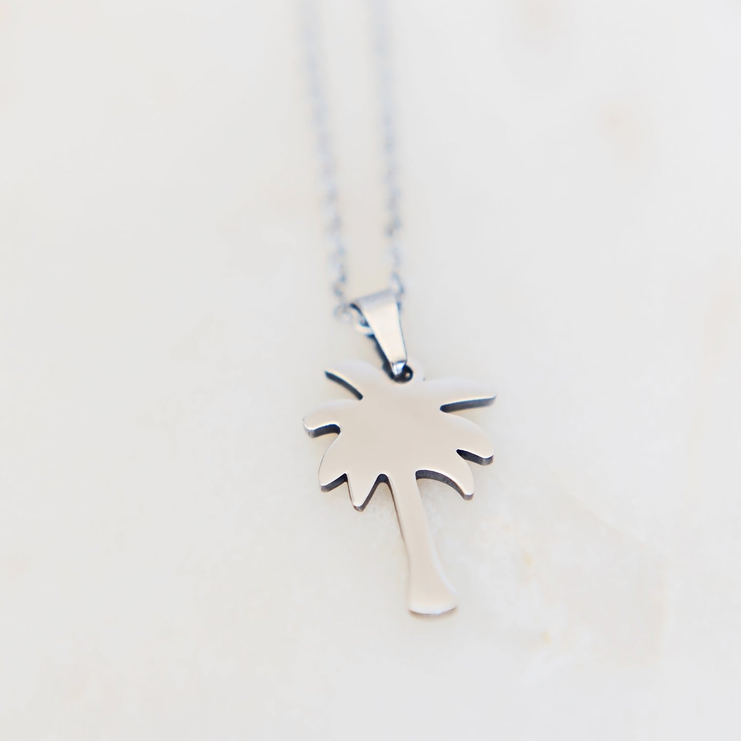 Palm Tree Necklace | Palm Tree Pendant | 17 Mile