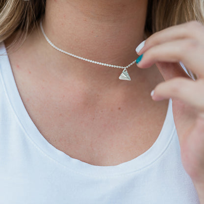 Paper Airplane Necklace | Stainless Steel Necklace | 17 Mile