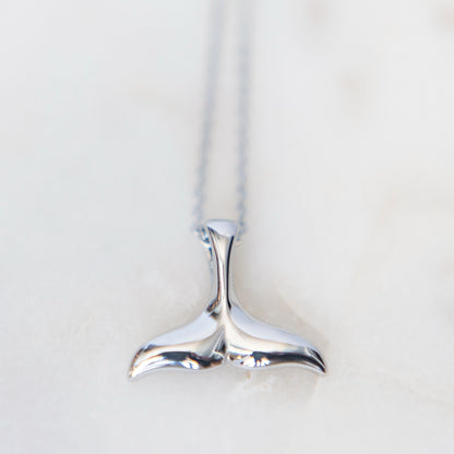Whale Tail Necklace | Whale Tail Pendant | 17 Mile